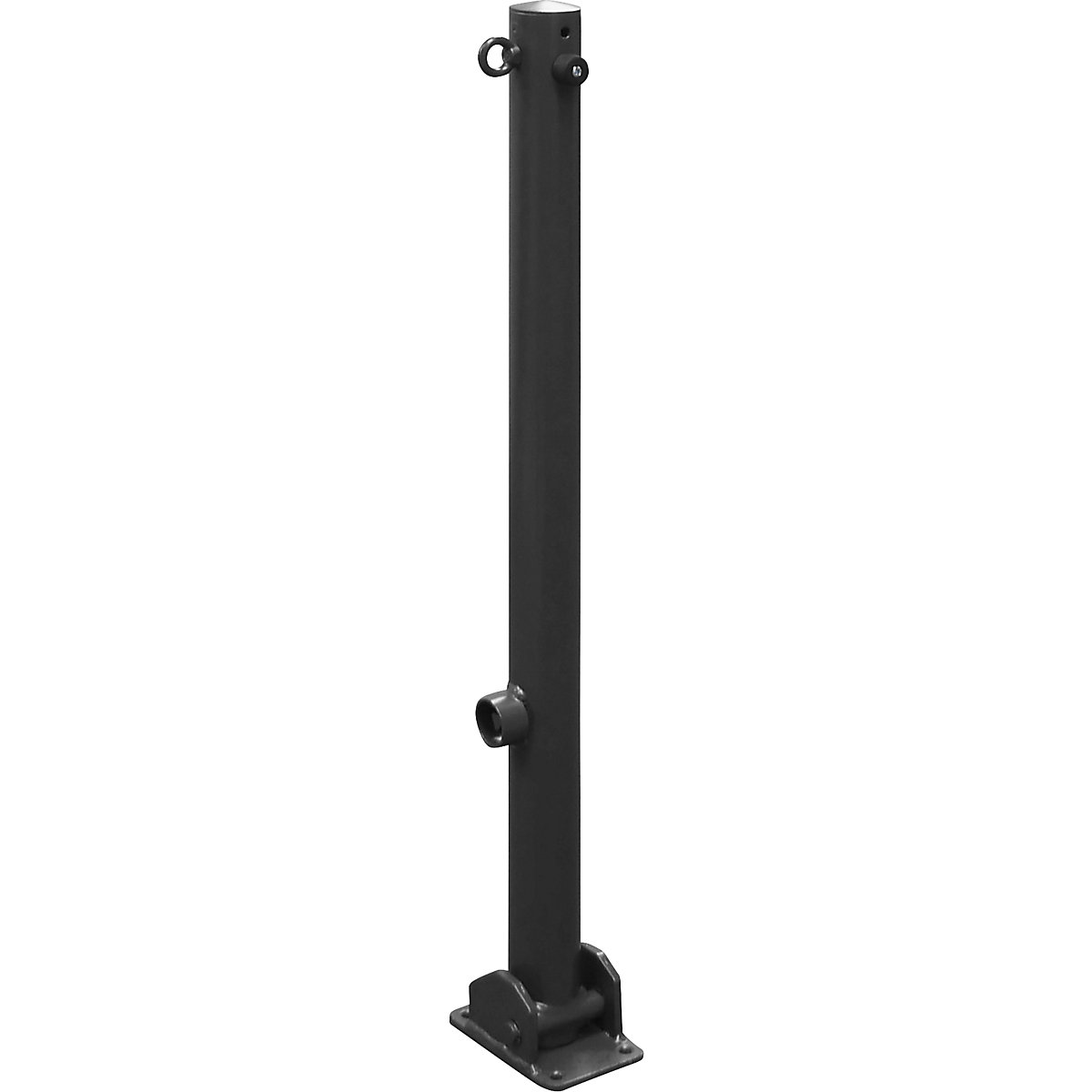 Poste de barreira, Ø 60 mm, ferro-mica – Schake