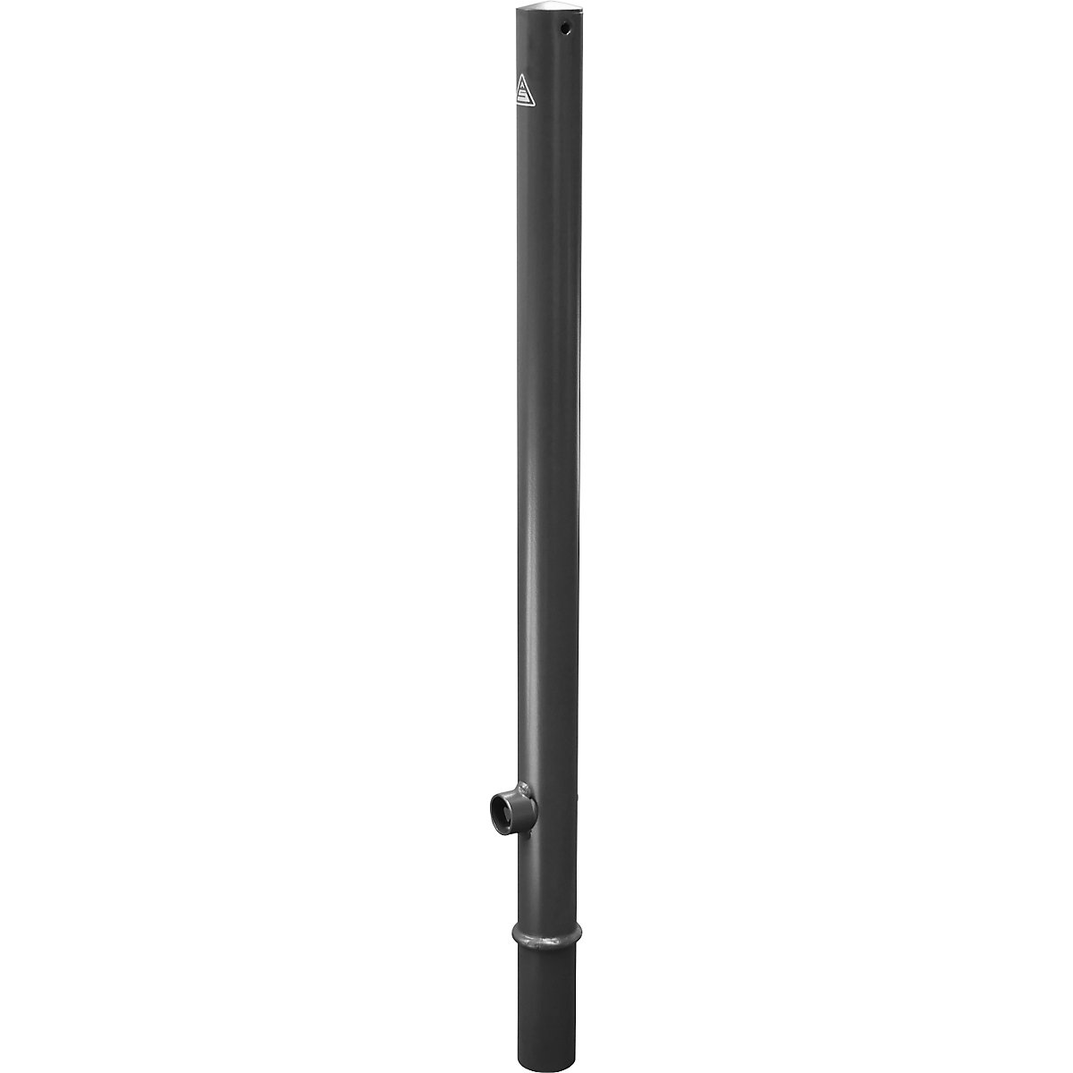 Poste de barreira, Ø 60 mm, ferro-mica – Schake