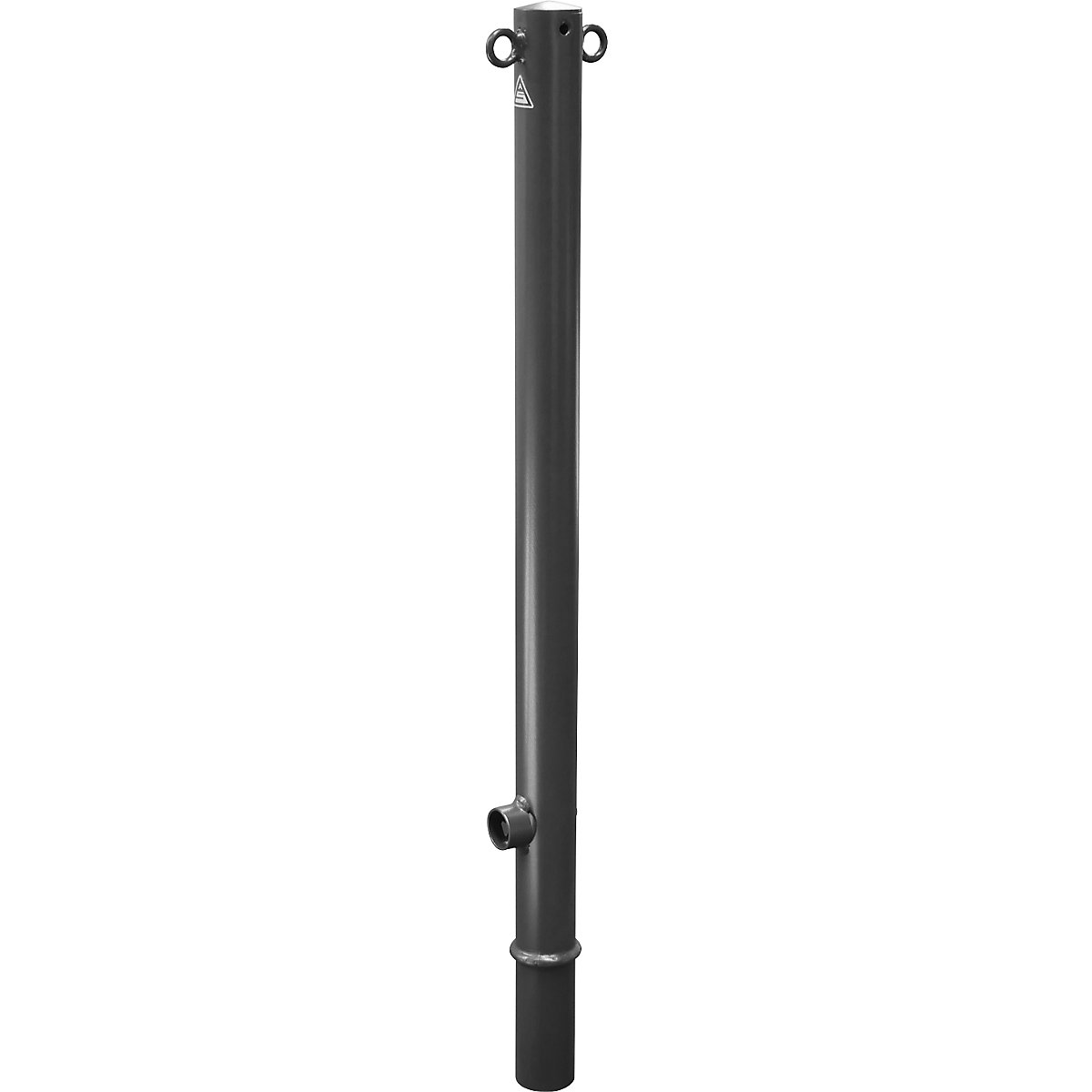 Poste de barreira, Ø 60 mm, ferro-mica – Schake