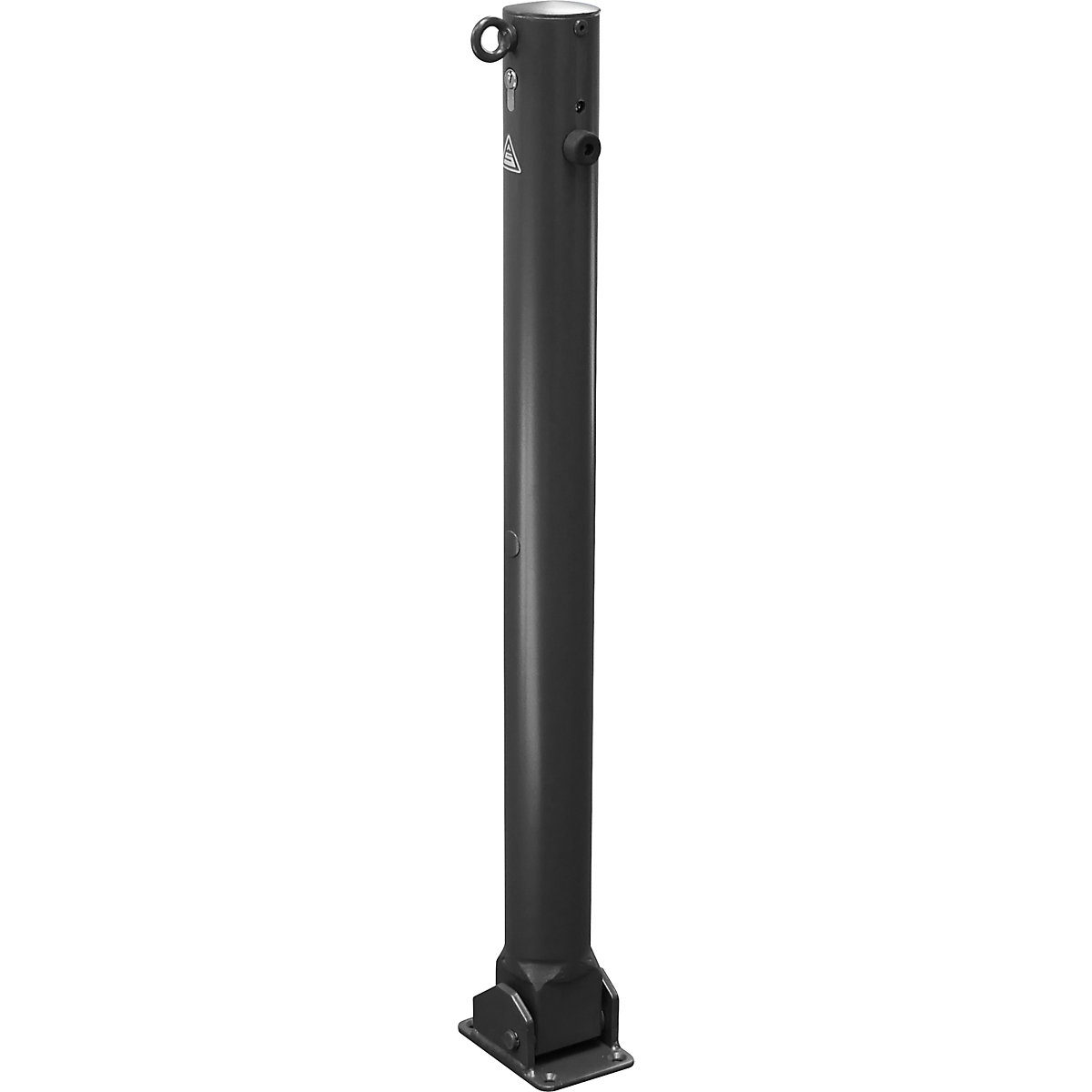 Poste de barreira, Ø 76 mm, ferro-mica – Schake