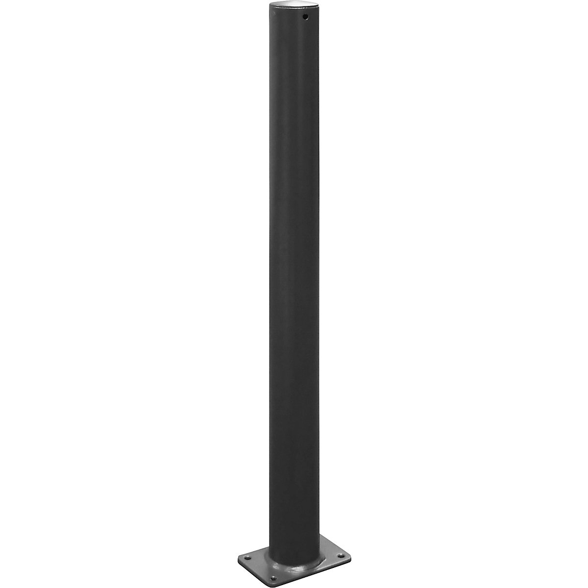 Poste de barreira, Ø 76 mm, ferro-mica – Schake