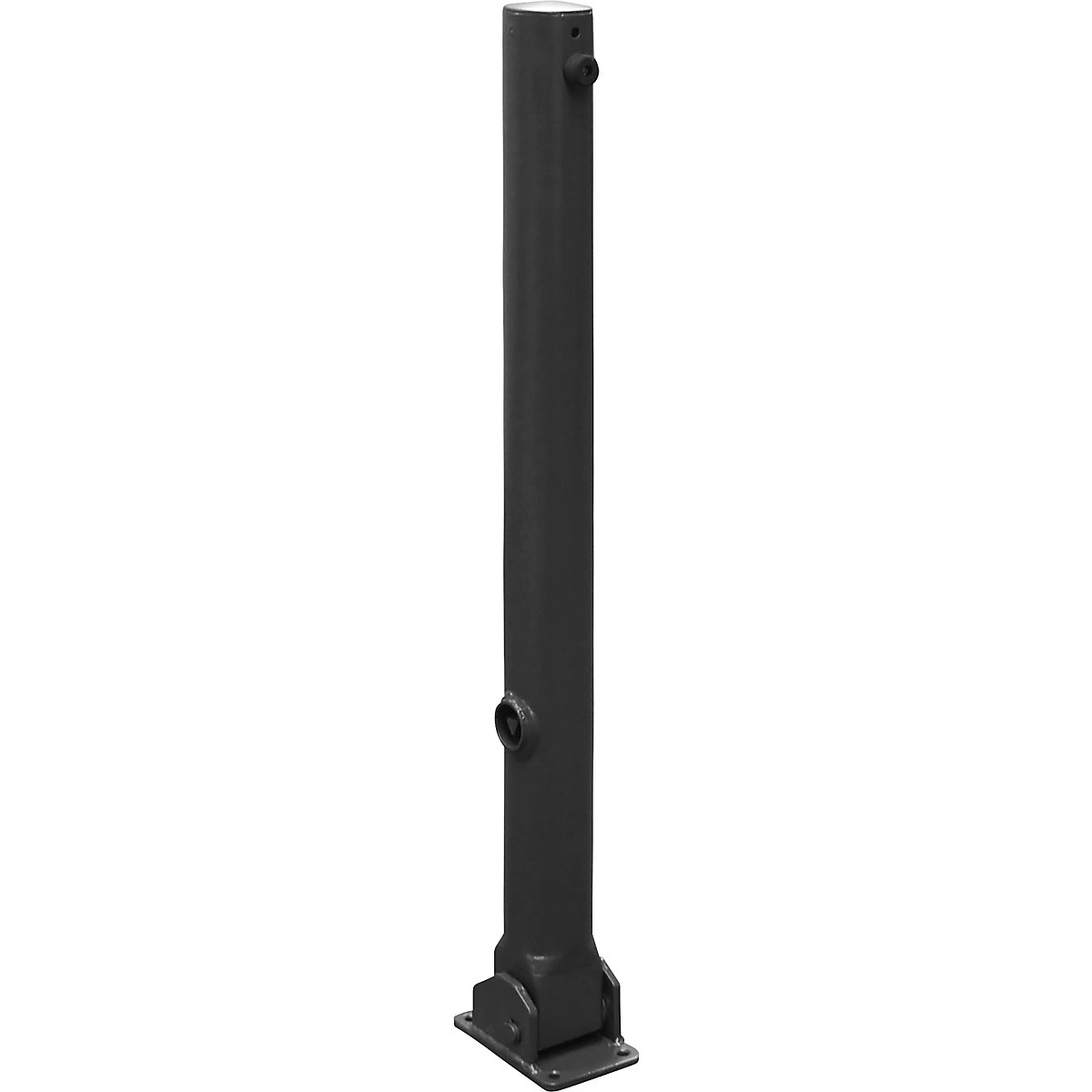 Poste de barreira, Ø 76 mm, ferro-mica – Schake