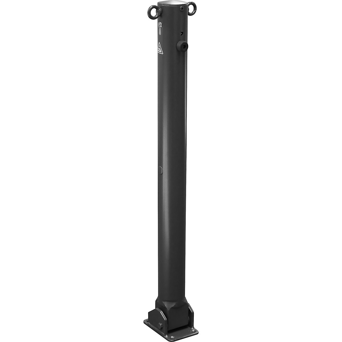 Poste de barreira, Ø 76 mm, ferro-mica – Schake