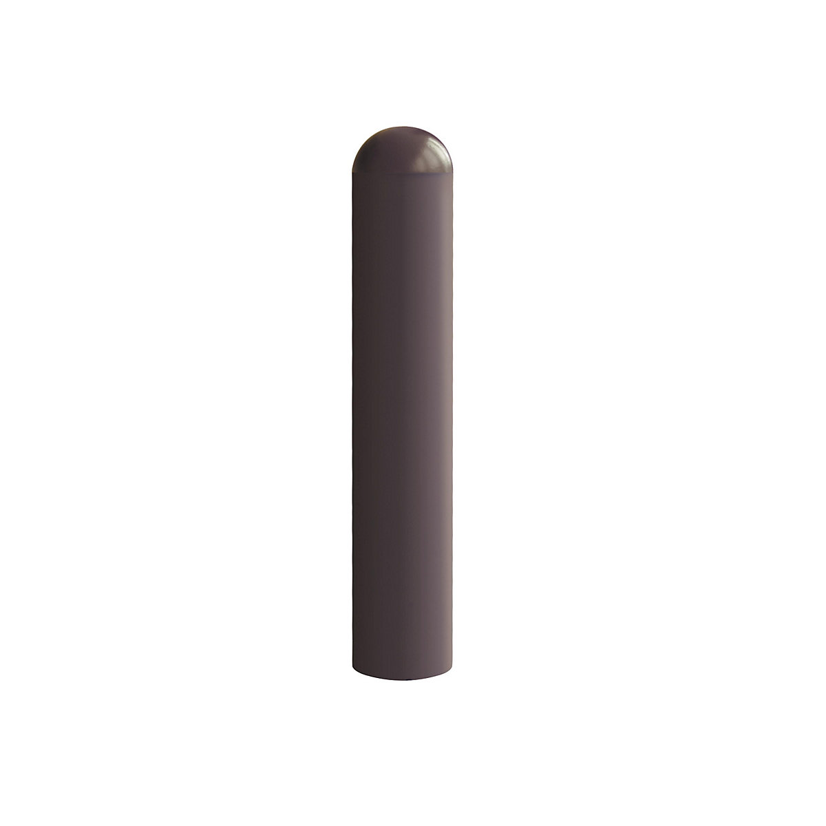 Poste de cidade, altura 1250 mm, para remoção, com fecho triangular, Ø 108 mm, 2 olhais de corrente-0