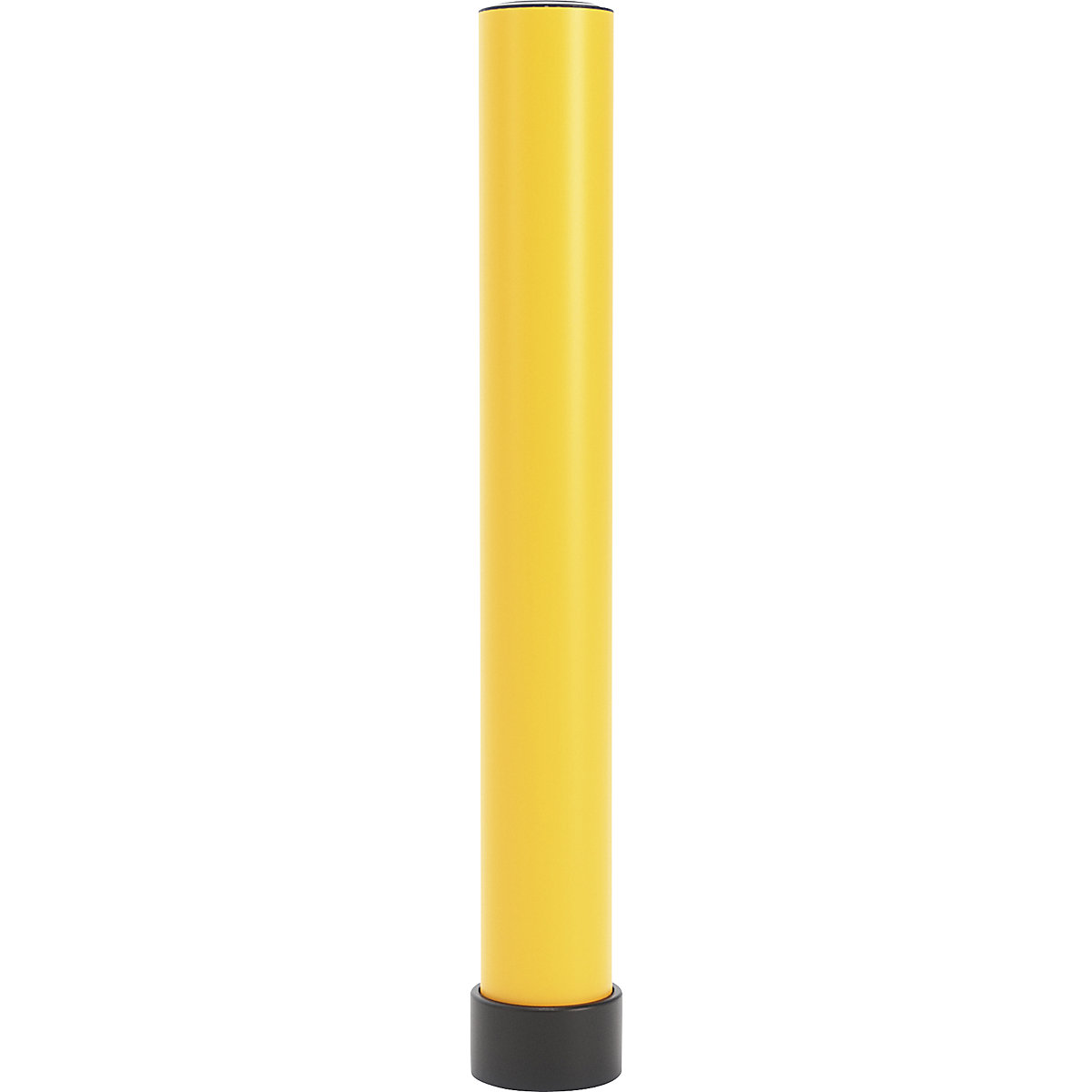 Poste de proteção contra colisão 125L – Boplan, para estações de carregamento, altura 1000 mm, amarelo-0