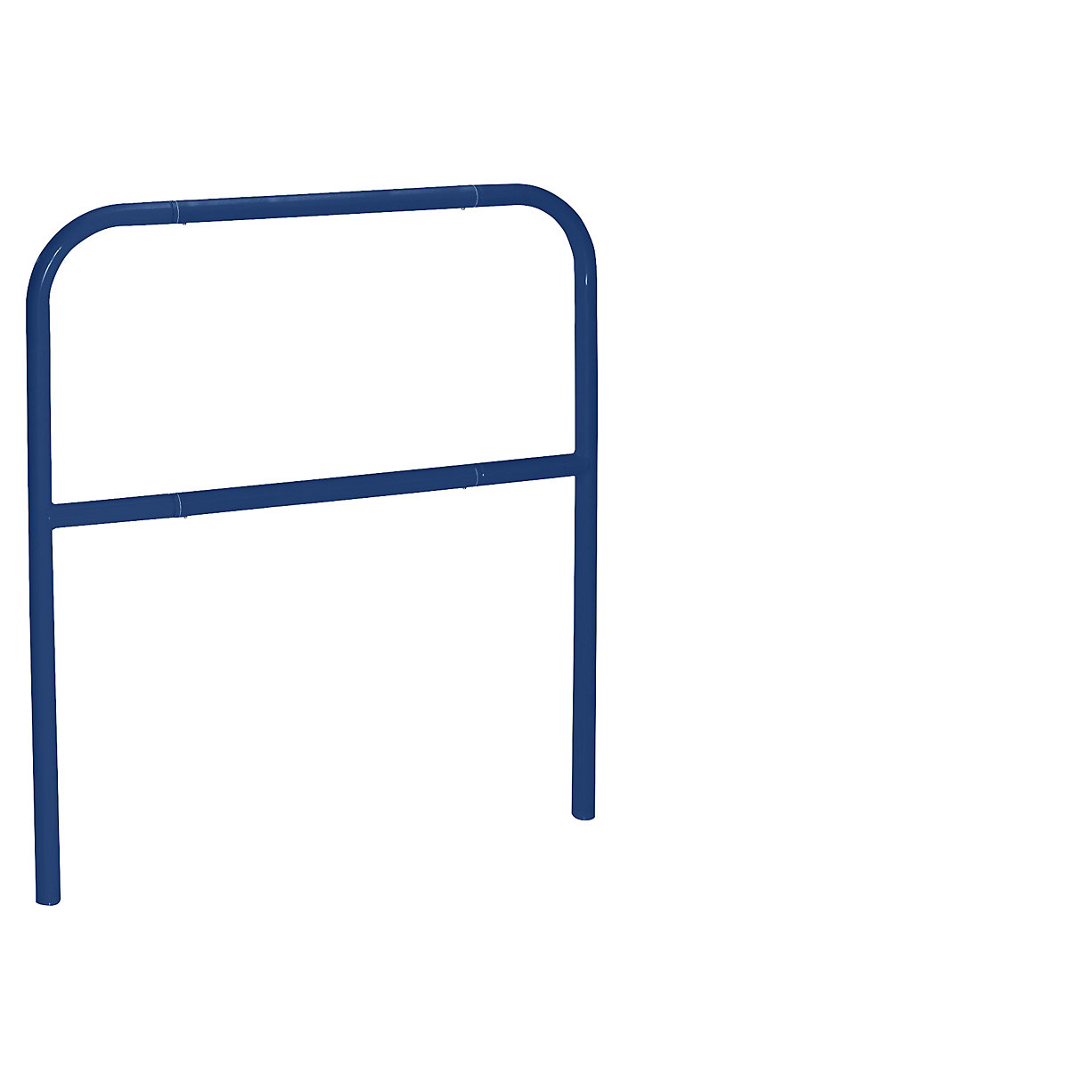 Arco de proteção, aço, Ø 42 mm, para encastrar em betão, azul cobalto RAL 5013, largura 1000 mm-0