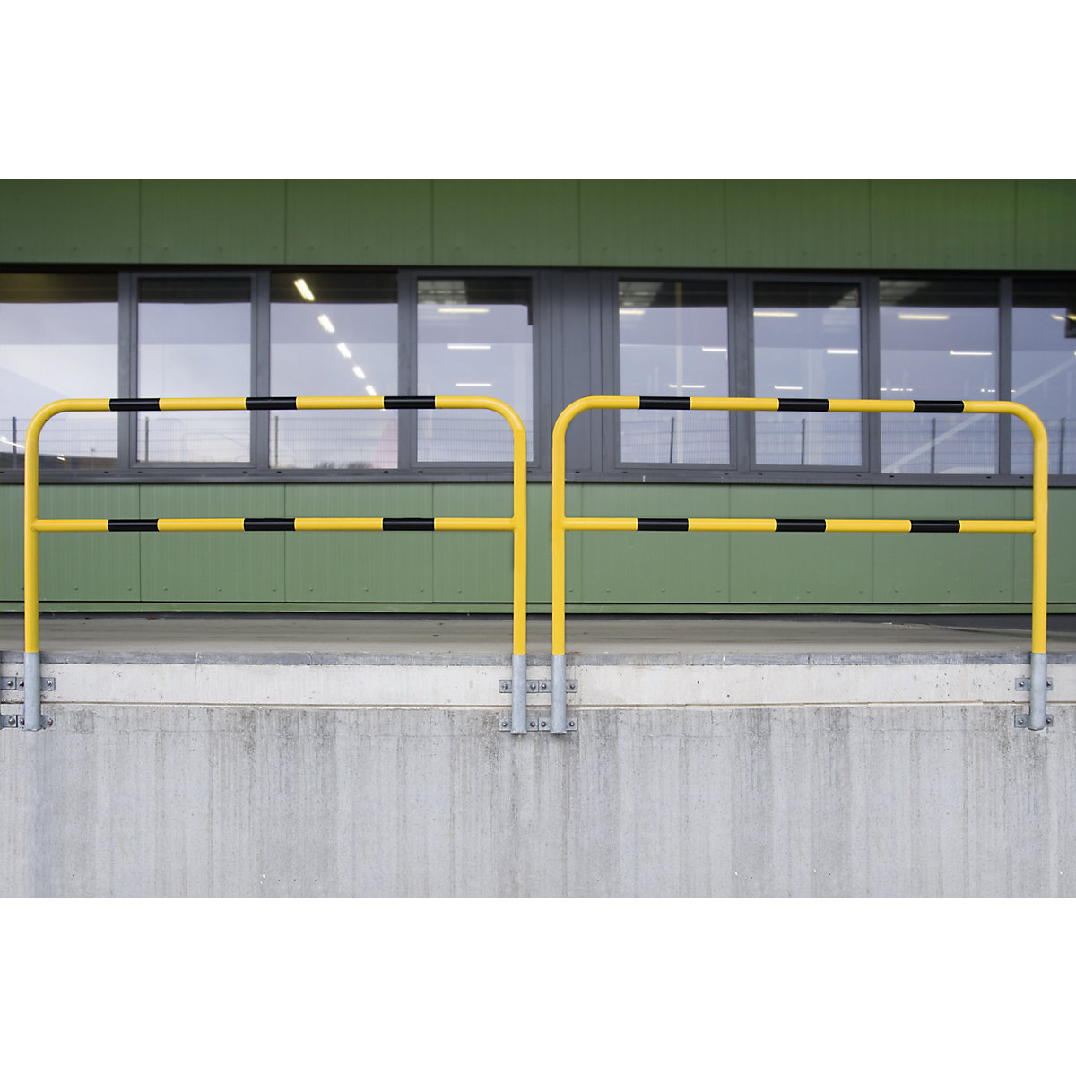 Arco de proteção, aço, Ø 48 mm, para a montagem na parede, amovível, largura 1000 mm, revestimento a plástico-0