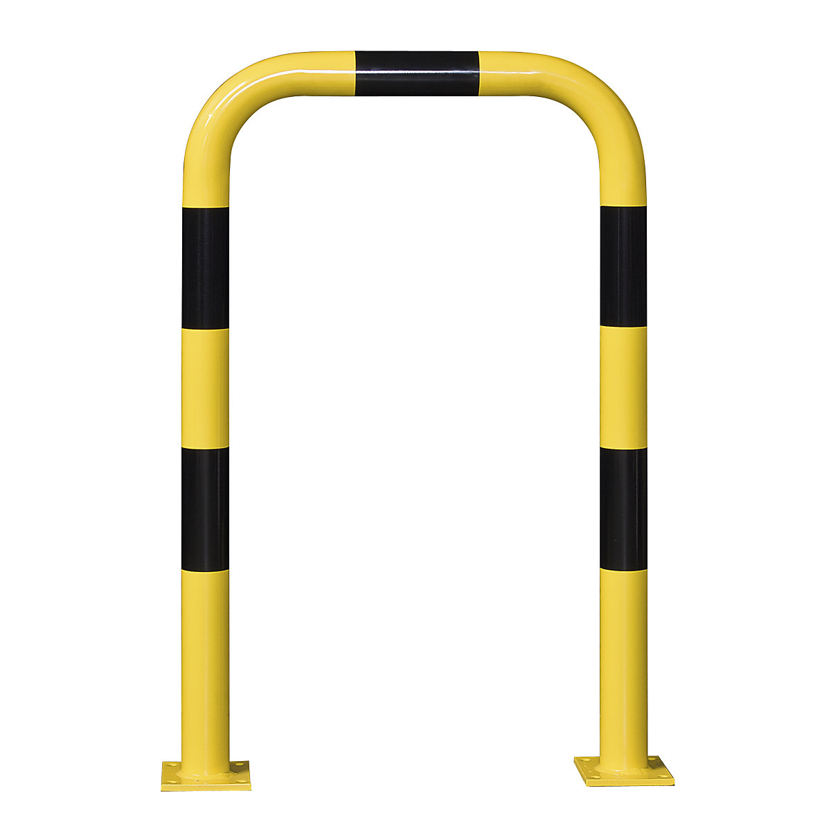 Arco de proteção contra colisão, Ø 76 mm, para fixação por buchas, para o exterior, AxL 1200 x 750 mm-0