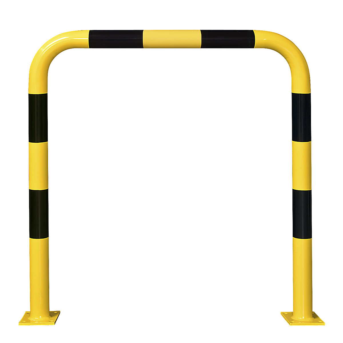 Arco de proteção contra colisão, Ø 76 mm, para fixação por buchas, para o exterior, AxL 1200 x 1000 mm-0