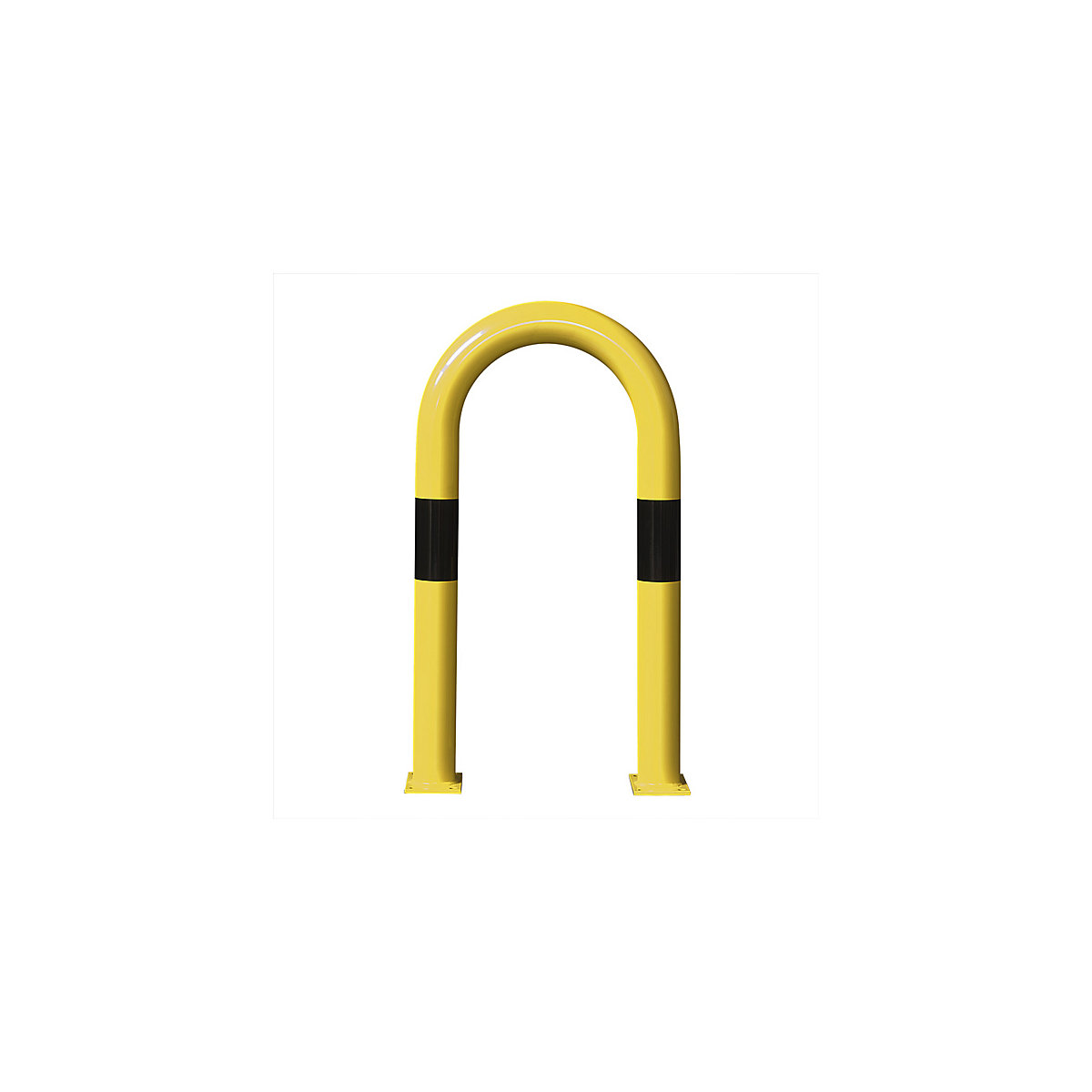 Arco de proteção contra colisão XXL, aço, Ø 108 mm, para interiores, A x L 1200 x 650 mm-0