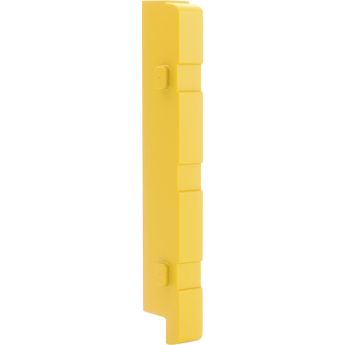 Peça de ampliação para proteção da coluna – Boplan, altura 1100 mm, amarelo, para dimensões 400 – 600 mm-0