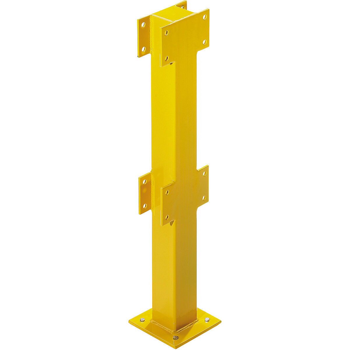 Poste para gradeamentos de segurança – CrashStop, para interiores, altura 500 mm para 1 barra, postes centrais-0