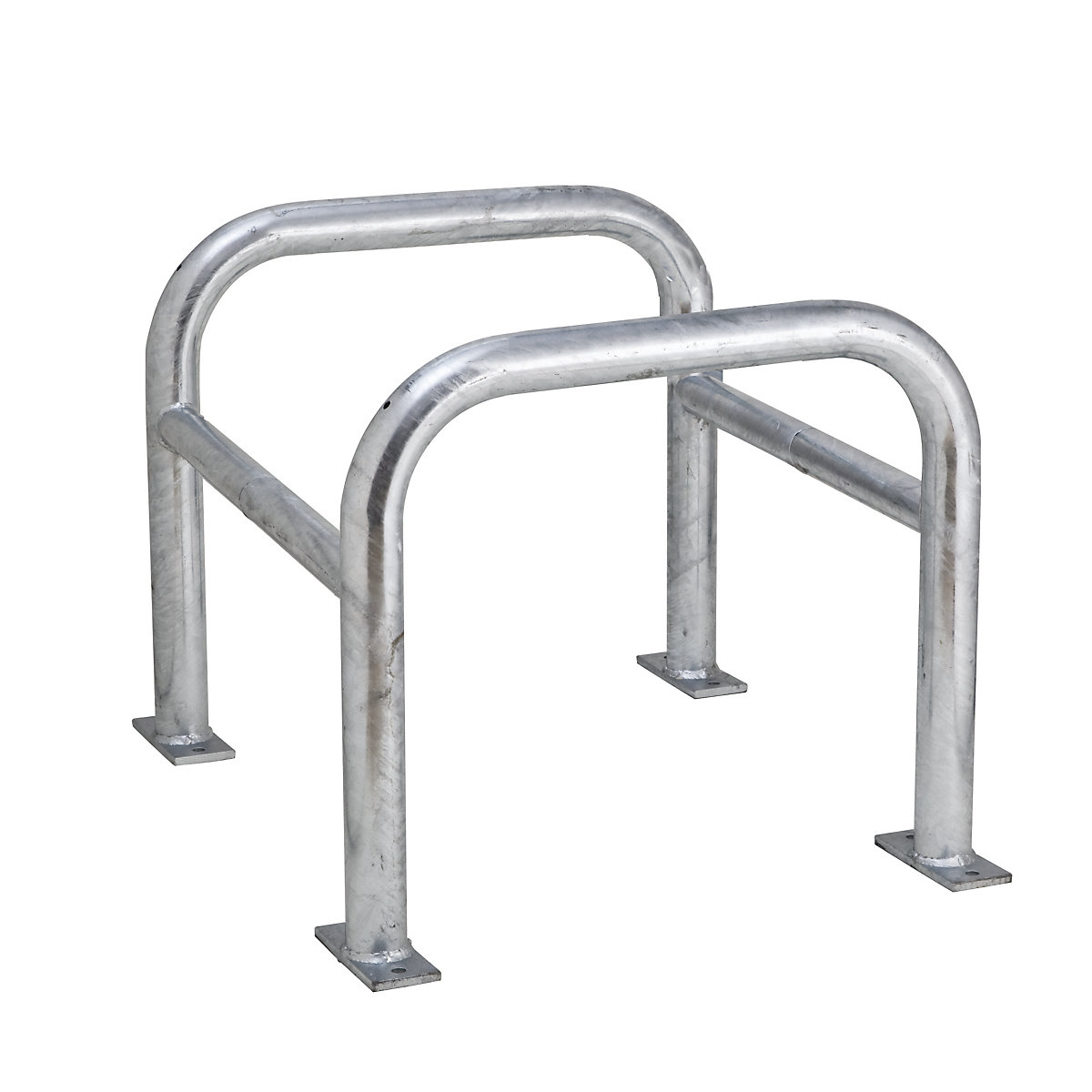 Proteção contra colisão para postes, galvanizado, AxLxP 600 x 720 x 720 mm-0