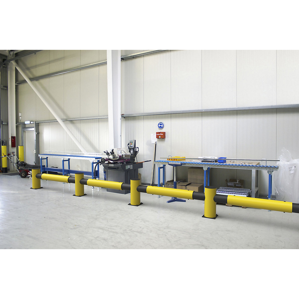 Barandilla de seguridad, plástico flexible – d-flexx (Imagen del producto 2)-1