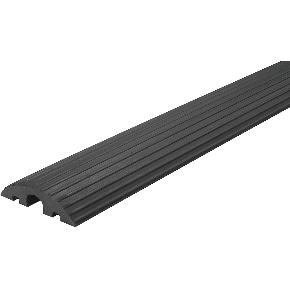 Canaleta para cables, altura 65 mm, cable de hasta Ø 45 mm, negro-0