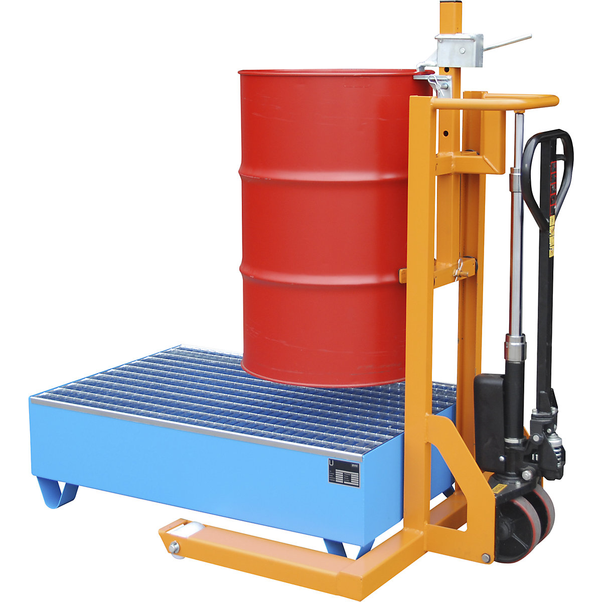 Dvižni voziček za sode FHR 600 G – eurokraft pro (Slika izdelka 2)-1