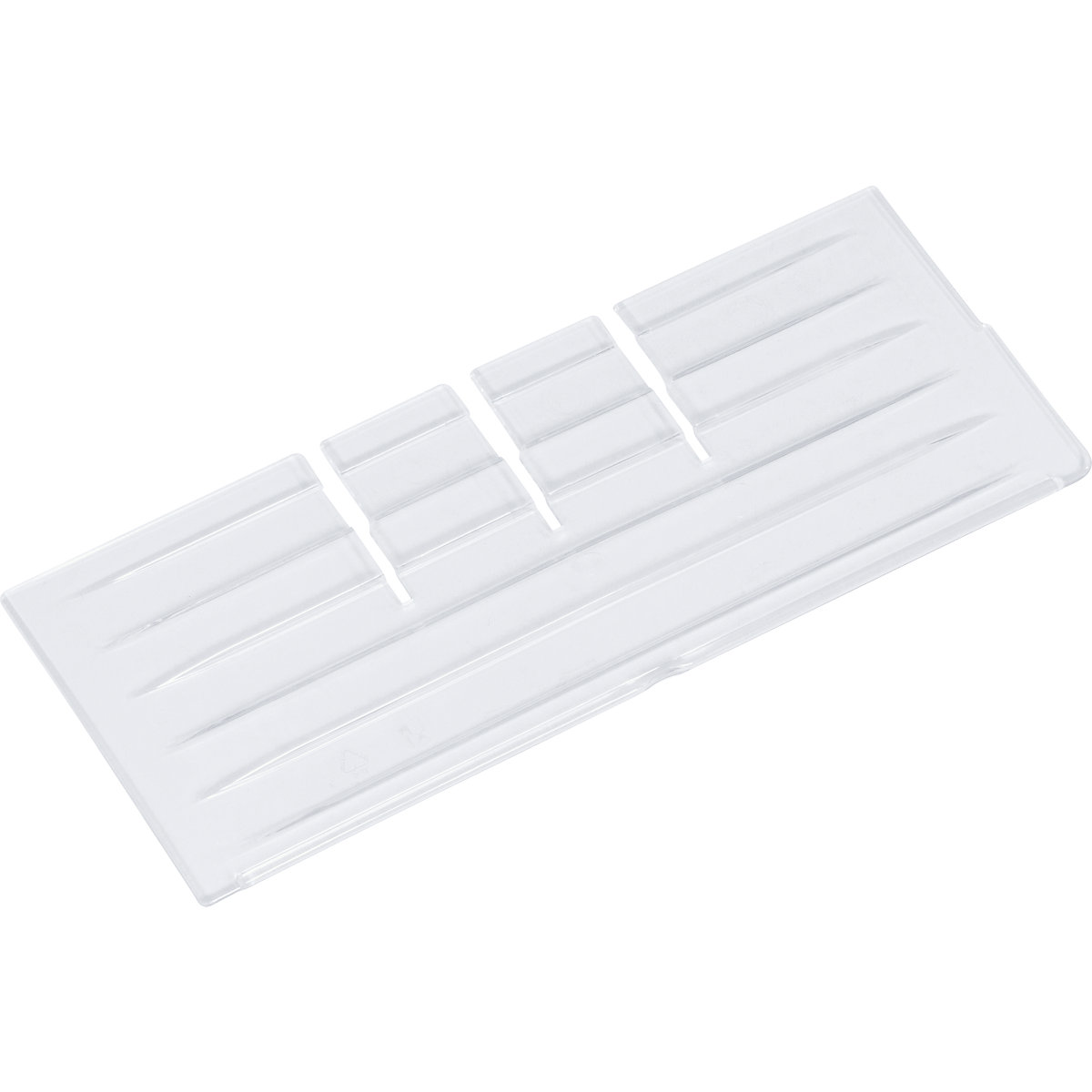 Separator longitudinal, transparent