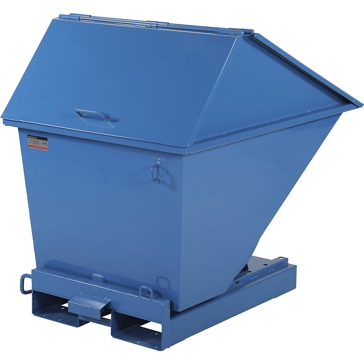 Container basculant incl. mecanism de rulare – eurokraft basic (Imagine produs 2)-1