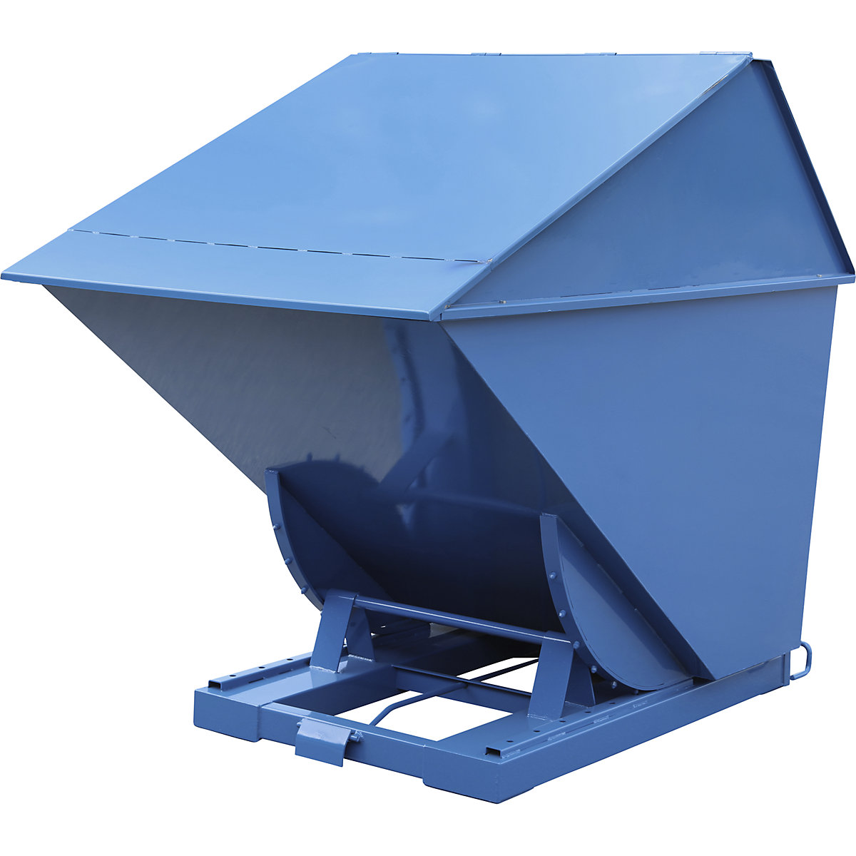 Container basculant incl. mecanism de rulare – eurokraft basic (Imagine produs 3)-2