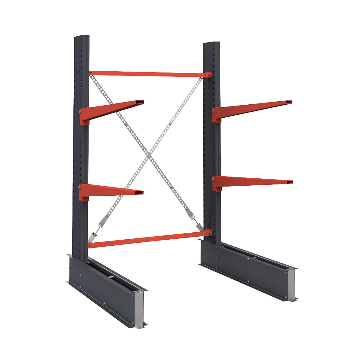 Raft cu console Attillo, construcție grea
