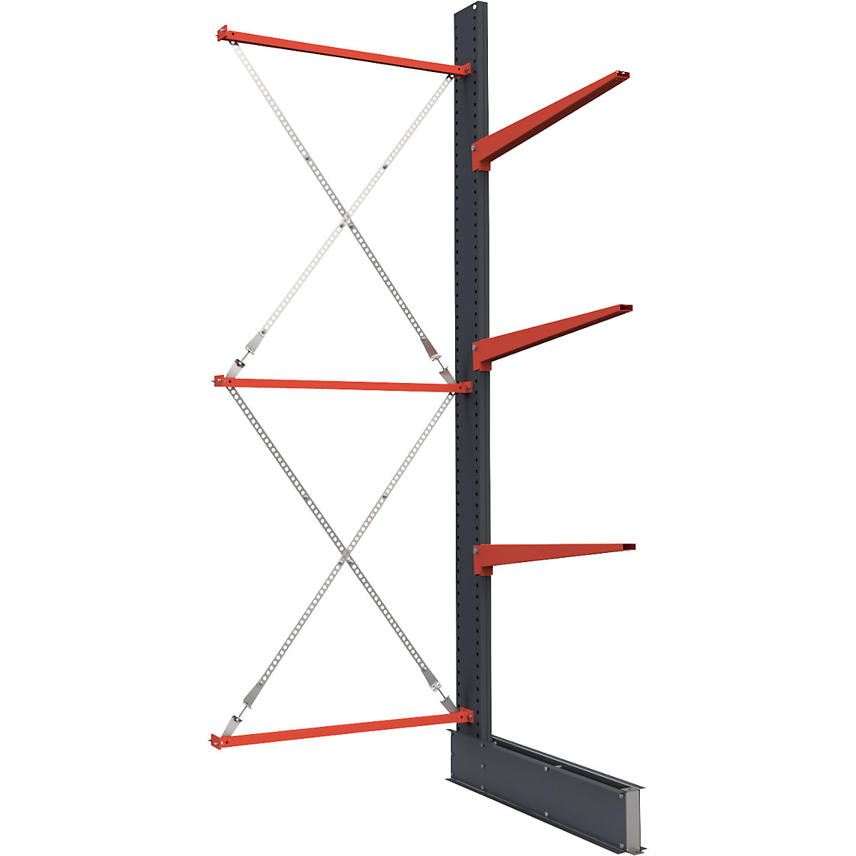 Raft cu console Attillo, construcție grea