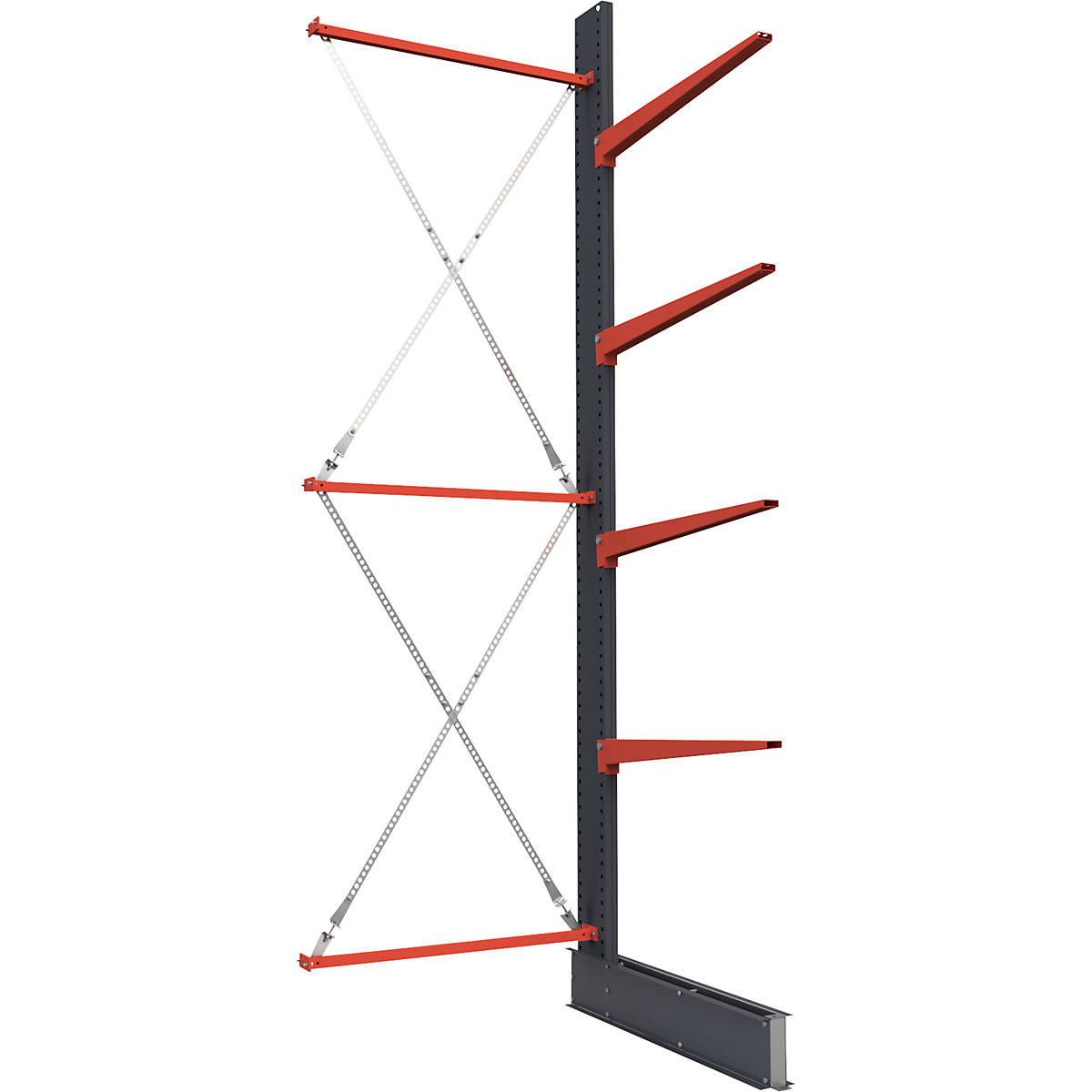 Raft cu console Attillo, construcție grea