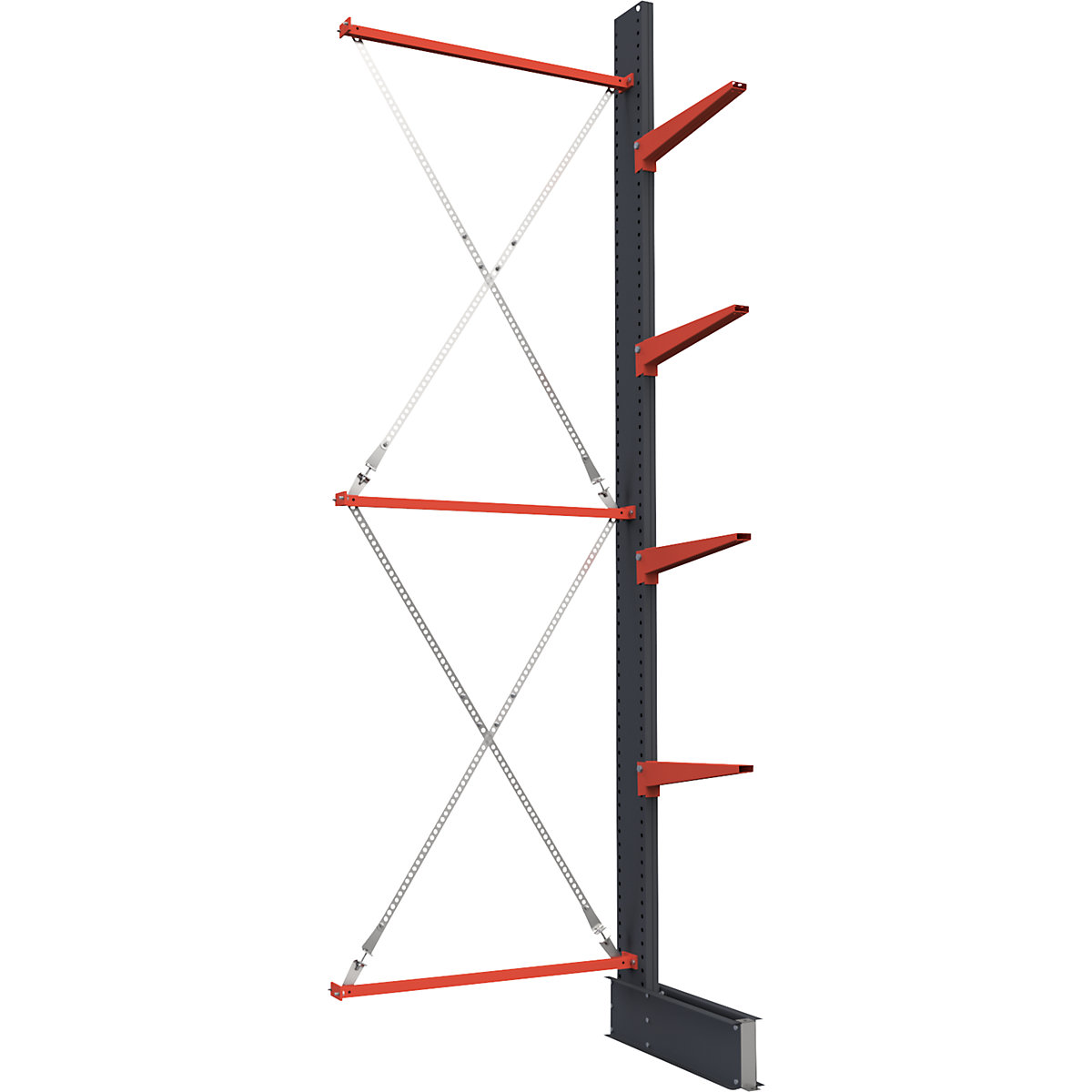 Raft cu console Attillo, construcție grea