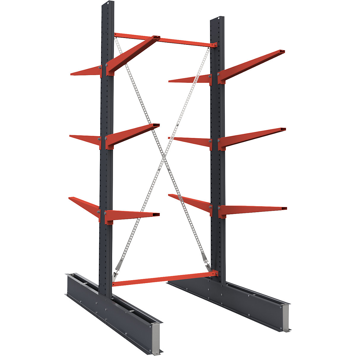 Raft cu console Attillo, construcție grea