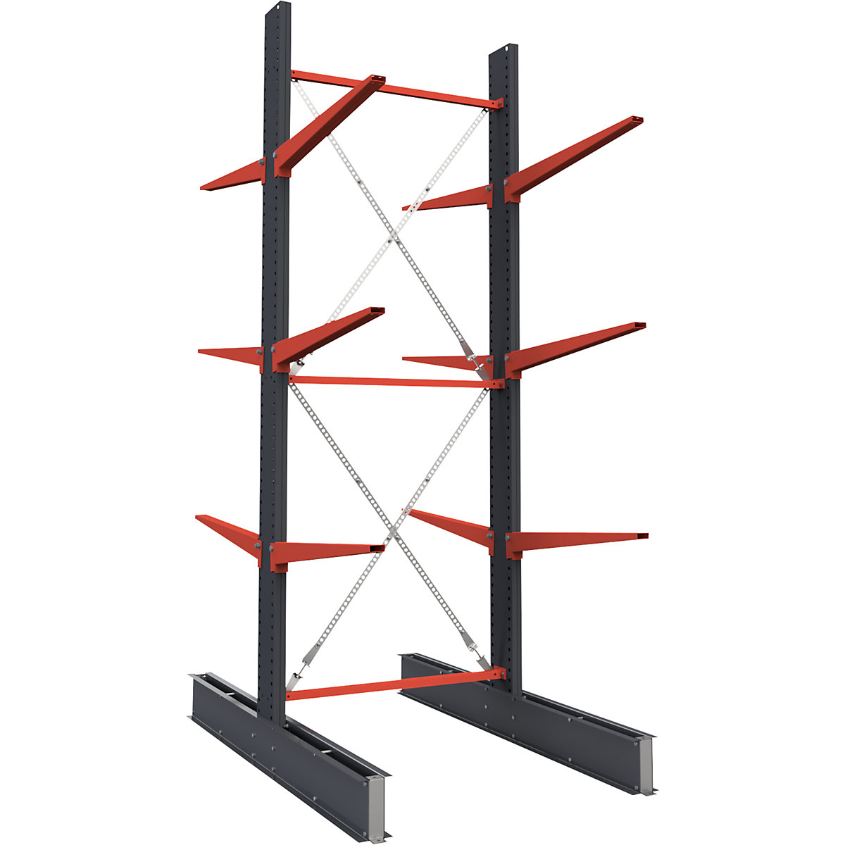 Raft cu console Attillo, construcție grea