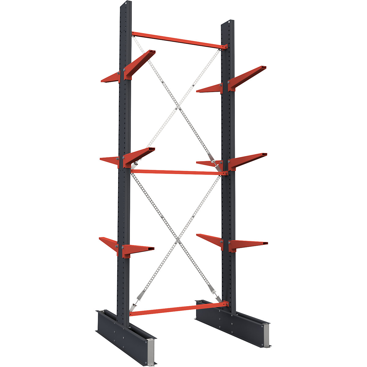 Raft cu console Attillo, construcție grea