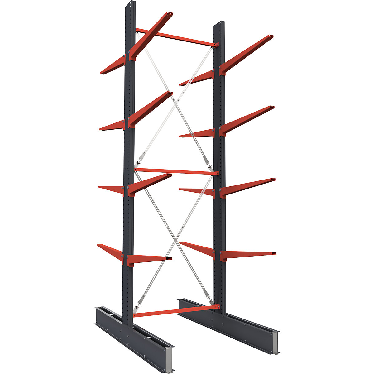 Raft cu console Attillo, construcție grea