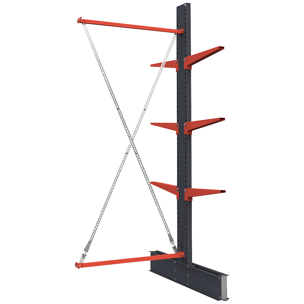 Raft cu console Attillo, construcție grea