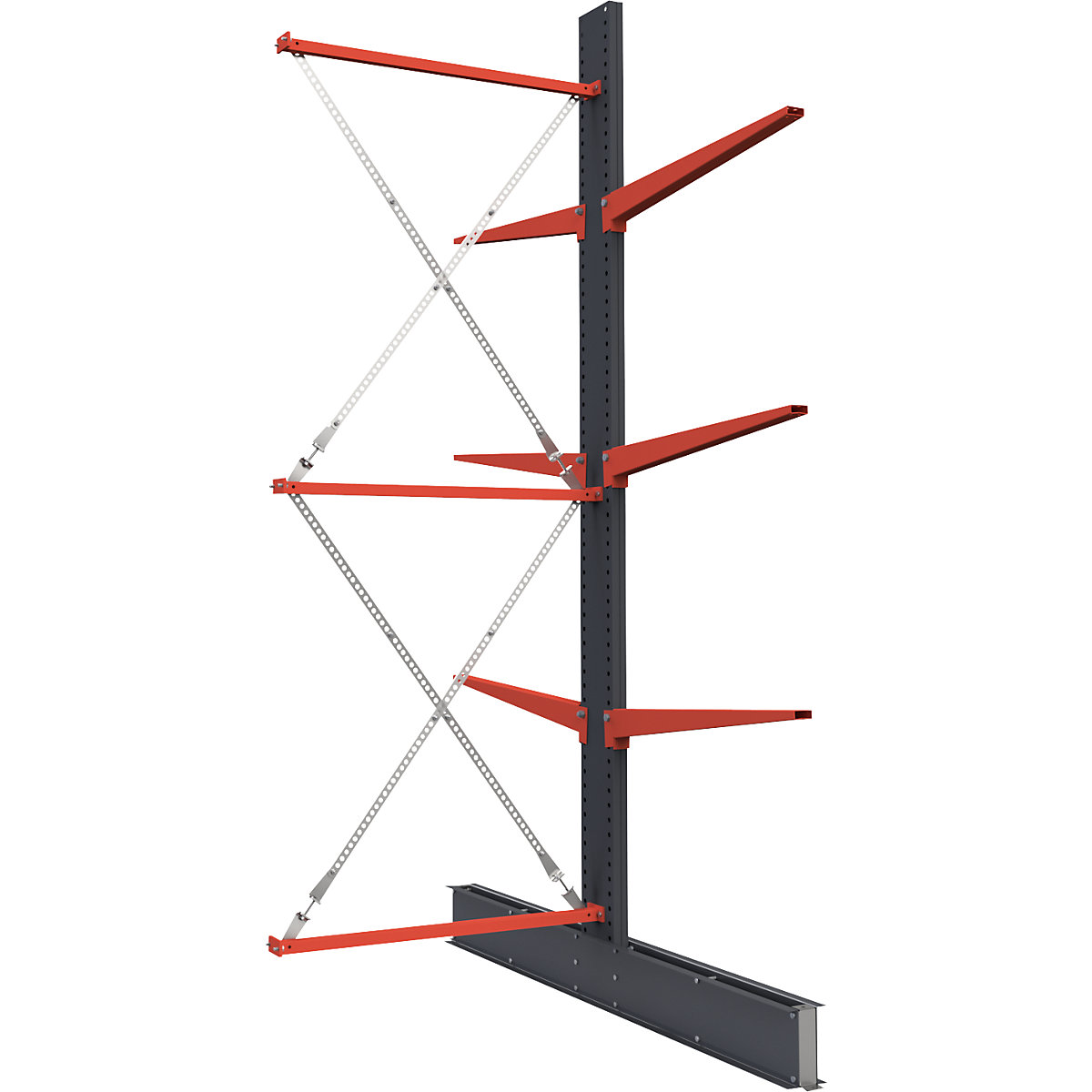 Raft cu console Attillo, construcție grea