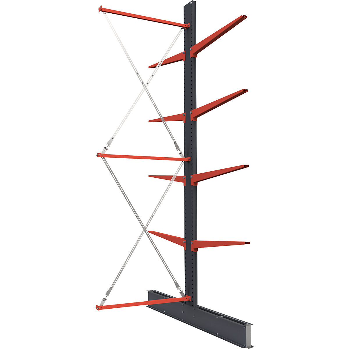 Raft cu console Attillo, construcție grea