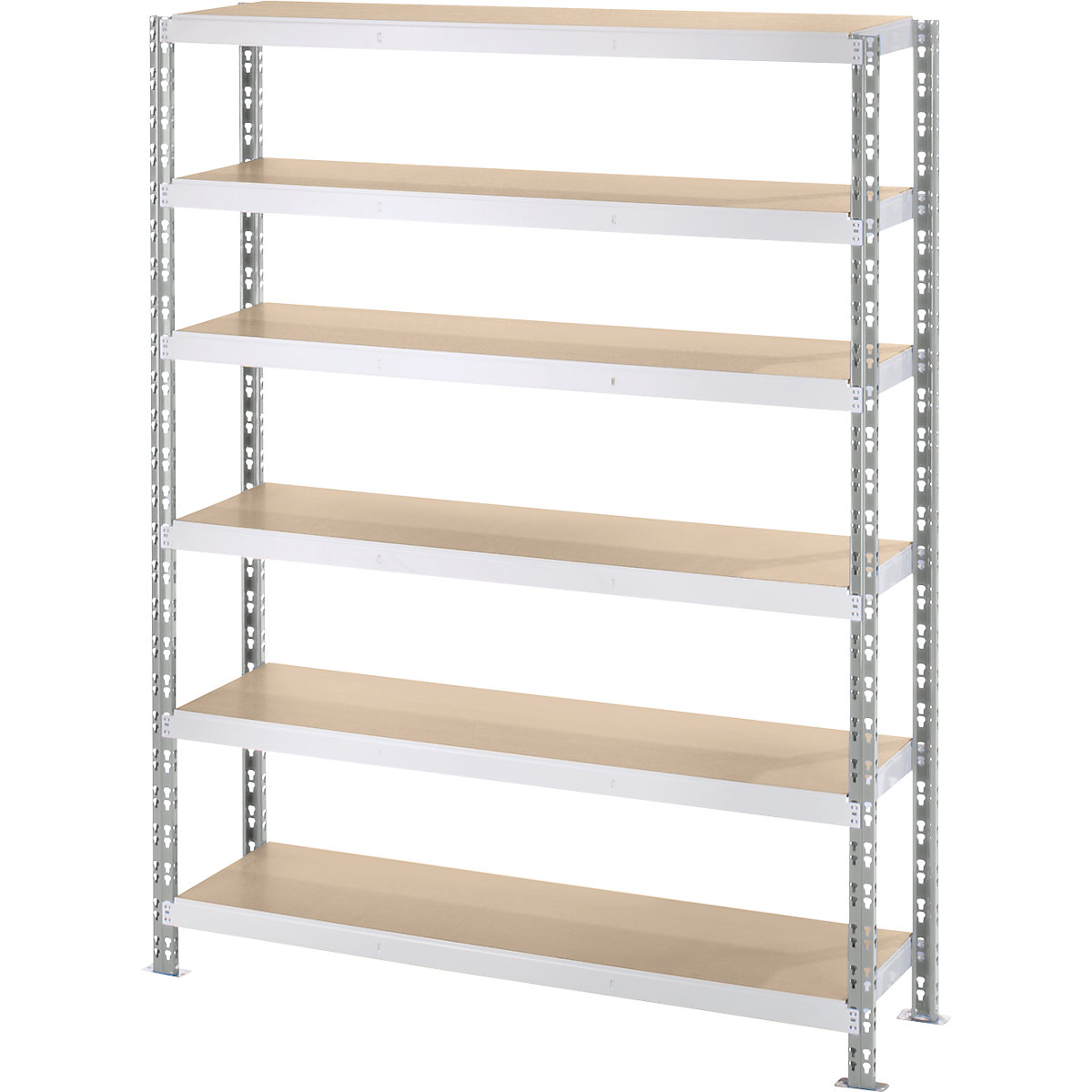 Raft mare cu inserare, cu polițe din placă fibrolemnoasă