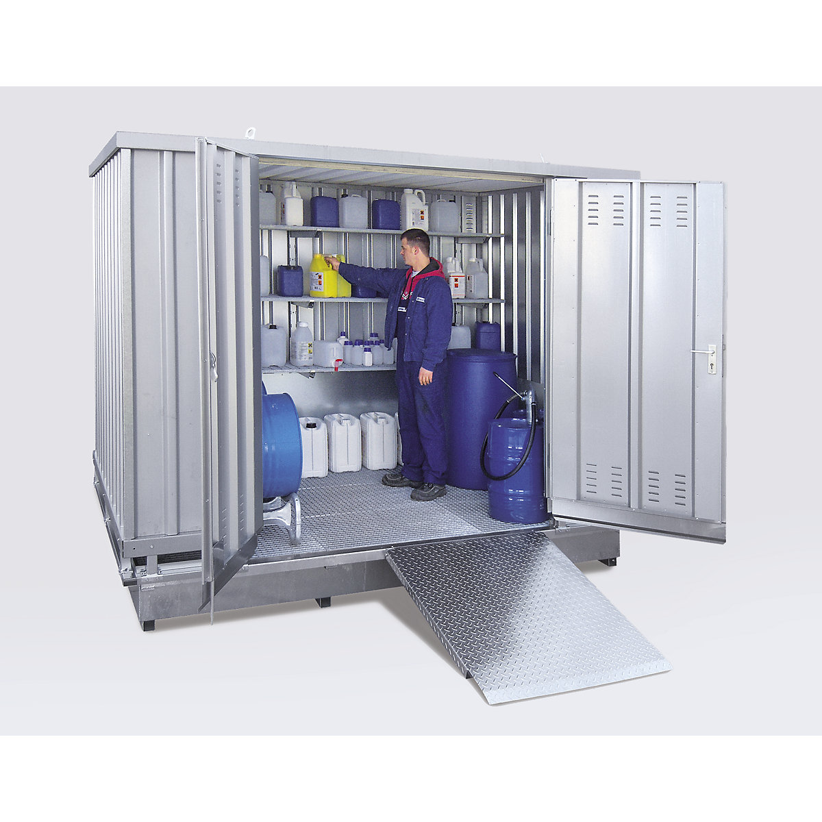 Container de depozitare pentru substanțe periculoase în vederea depozitării pasive a substanțelor inflamabile (Imagine produs 2)