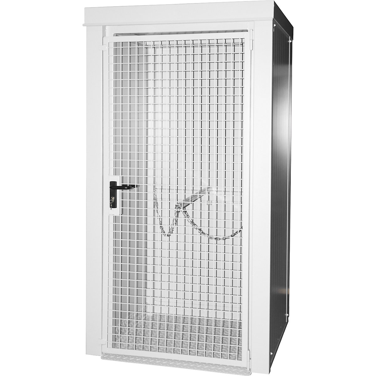 Container pentru butelii de gaz, ignifug – eurokraft pro (Imagine produs 2)-1