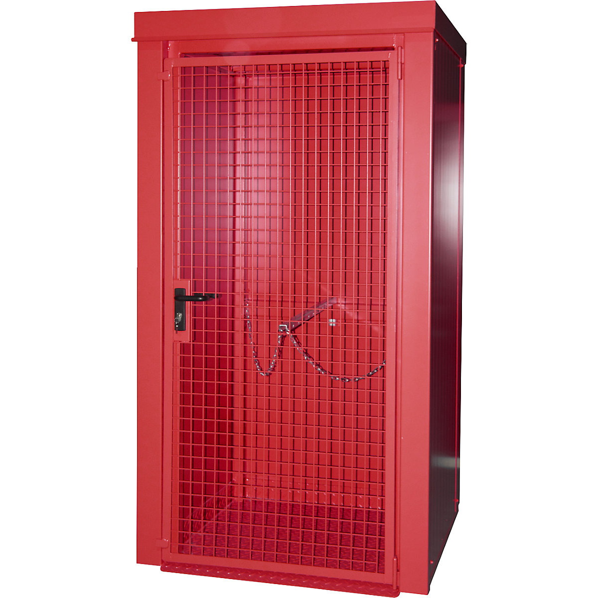 Container pentru butelii de gaz, ignifug – eurokraft pro (Imagine produs 2)-1
