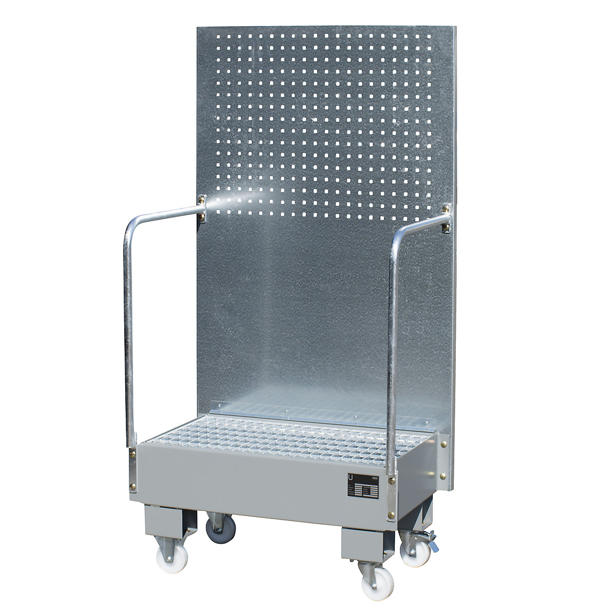 Vană de captare mobilă cu panou perforat – eurokraft pro