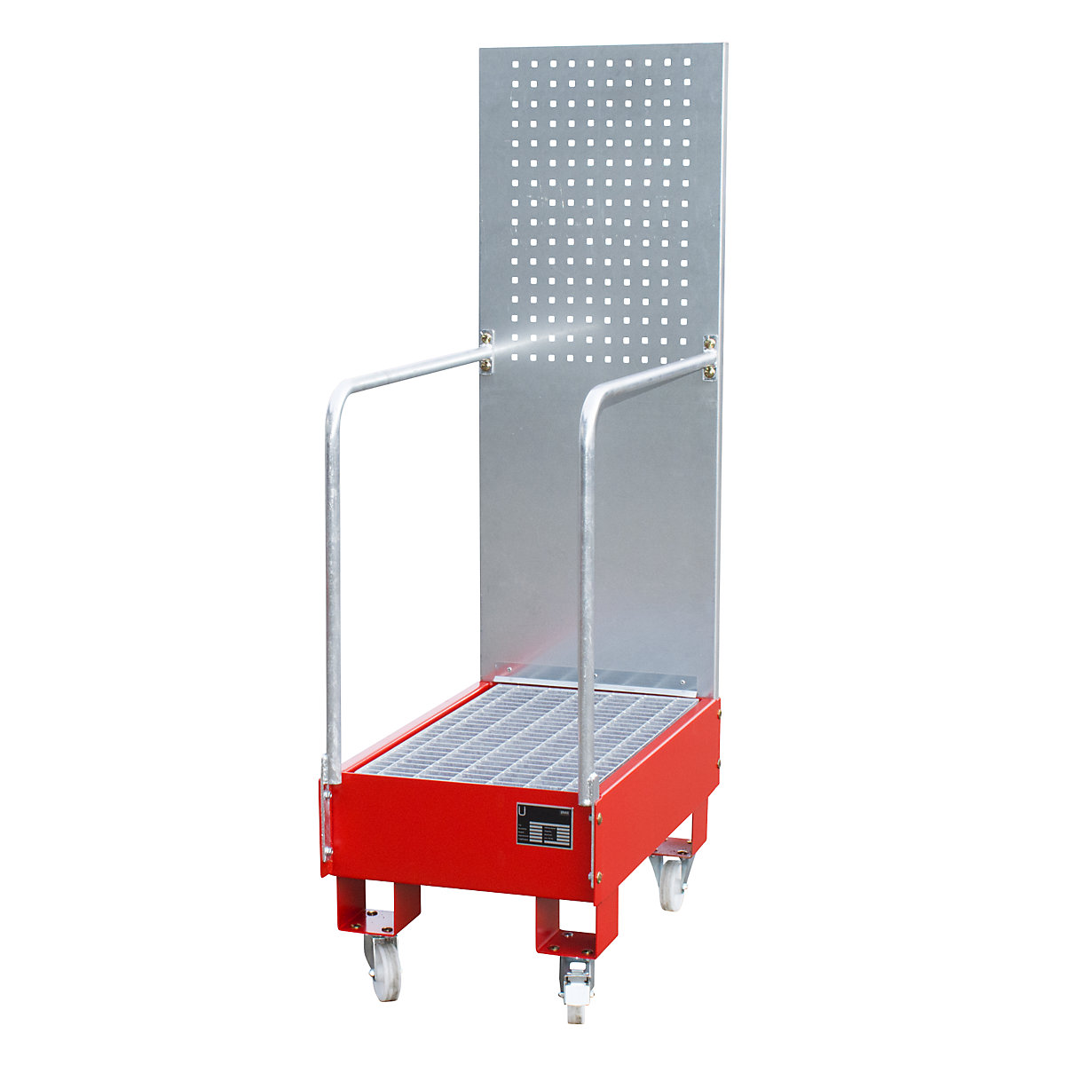 Vană de captare mobilă cu panou perforat – eurokraft pro