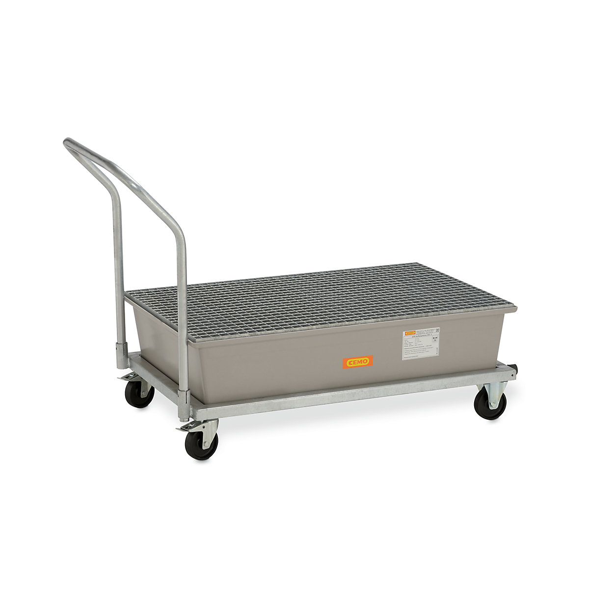 Vană de captare mobilă din plastic armat cu fibră de sticlă – CEMO (Imagine produs 2)-1