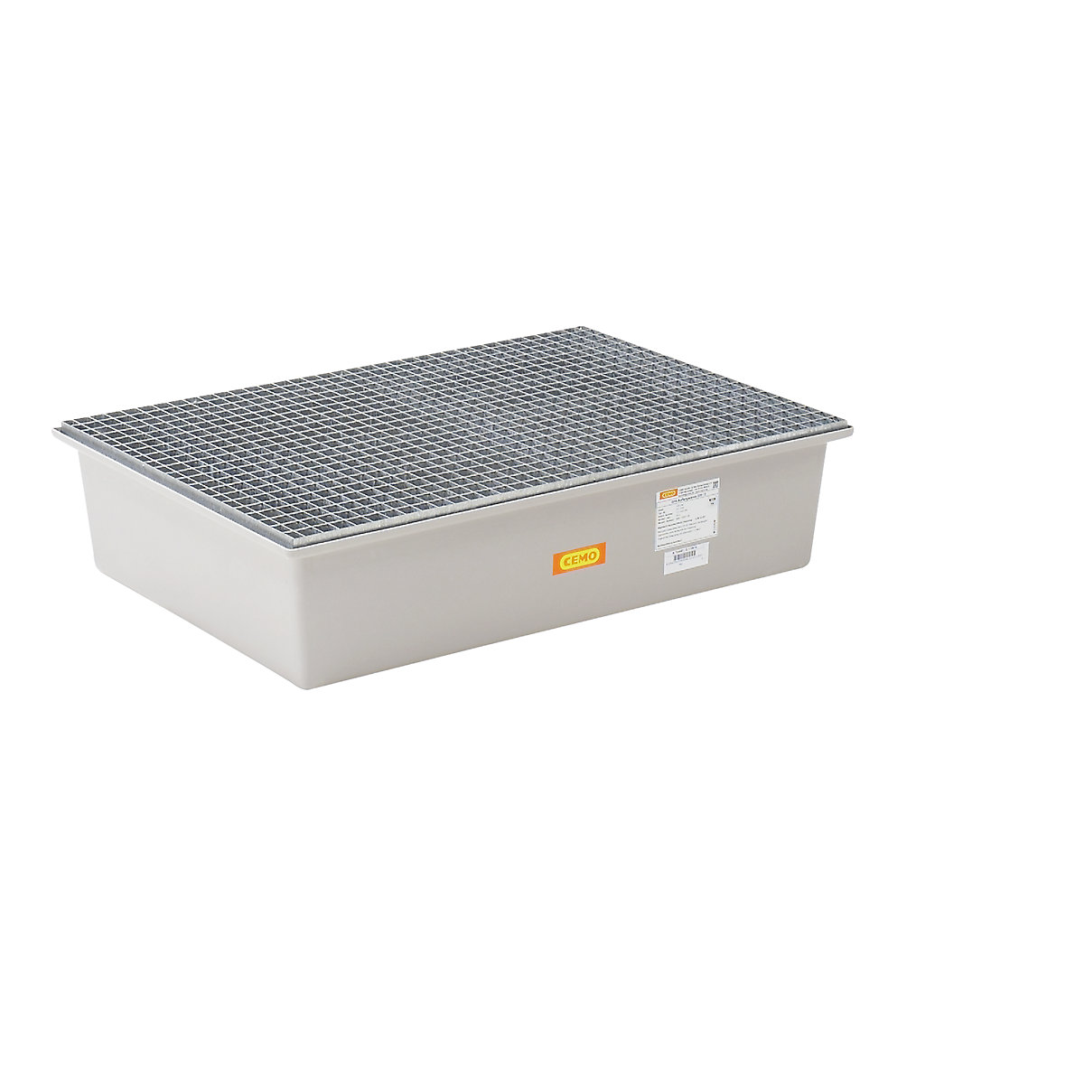 Vană de captare pentru podea, din plastic armat cu fibră de sticlă – CEMO (Imagine produs 2)-1