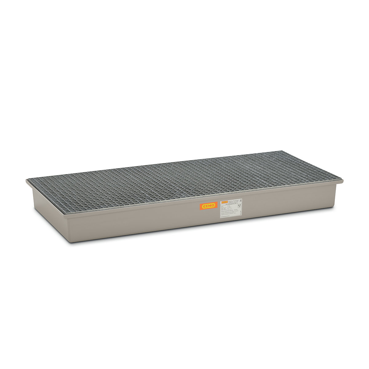 Vană de captare pentru podea, din plastic armat cu fibră de sticlă – CEMO (Imagine produs 2)-1