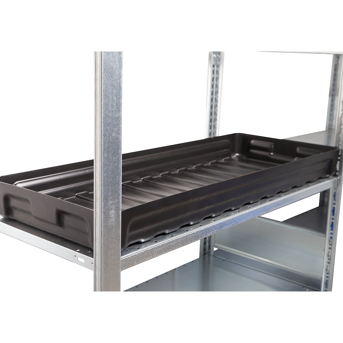 Vană de raft din PE pentru recipiente mici – eurokraft pro (Imagine produs 2)-1