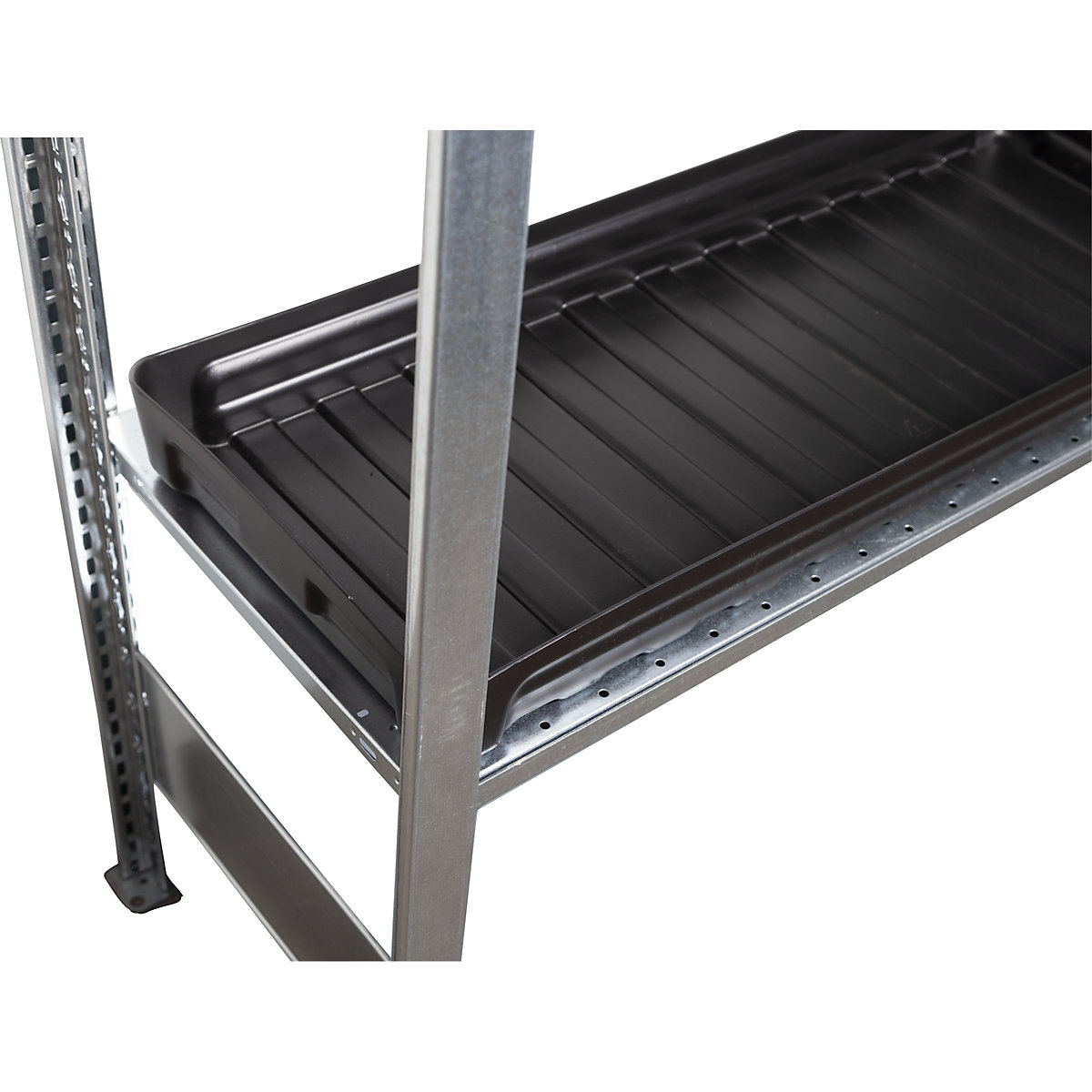 Vană de raft din PE pentru recipiente mici – eurokraft pro (Imagine produs 2)-1