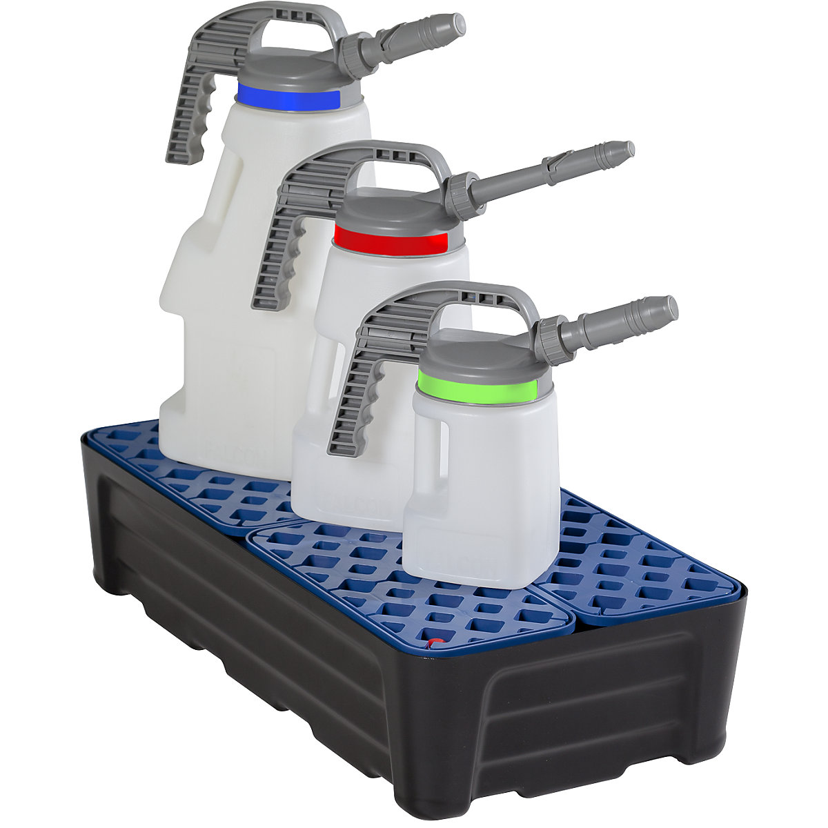 Vană din PE universală pentru recipiente mici – eurokraft pro (Imagine produs 2)-1