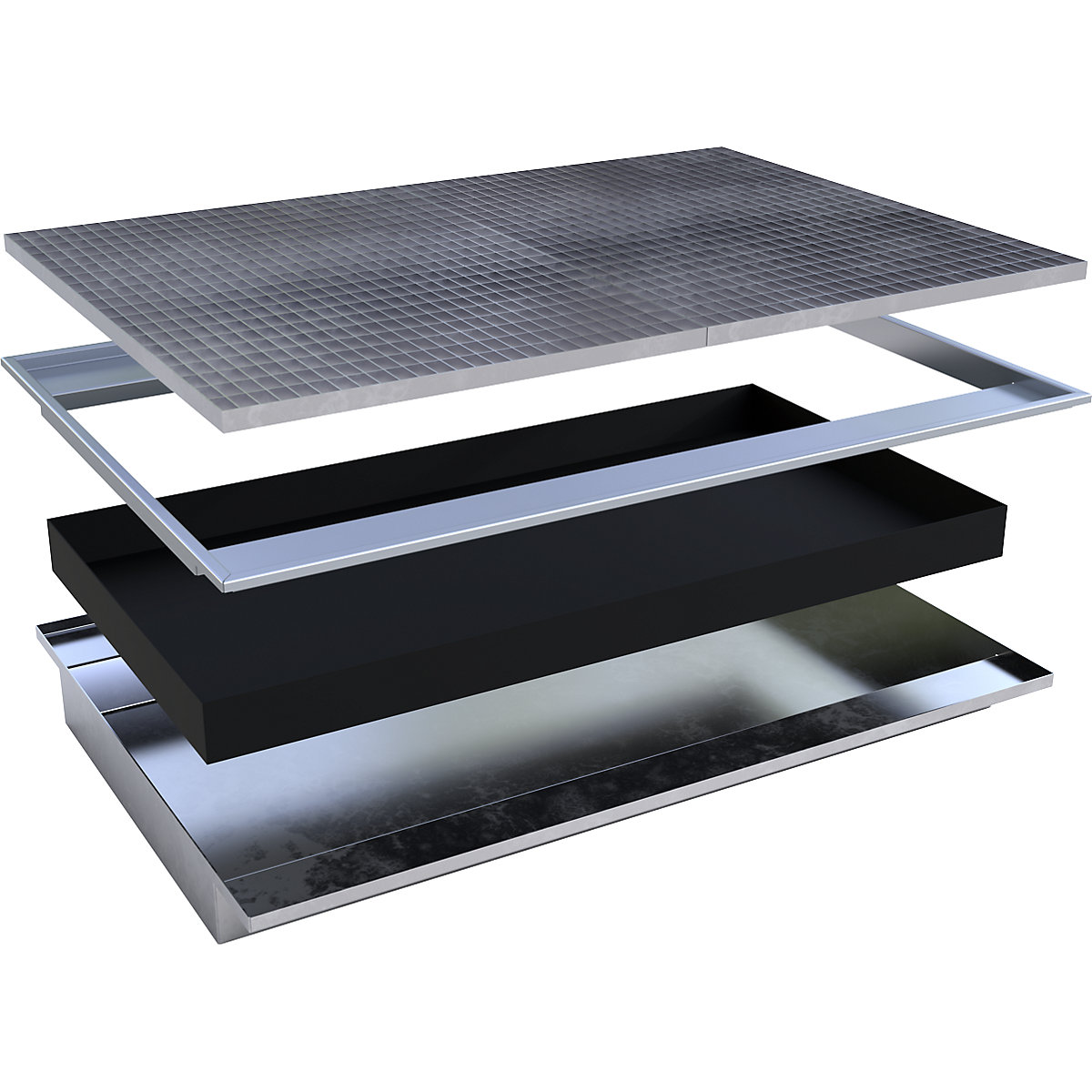 Vană inserabilă pentru raft – eurokraft pro (Imagine produs 2)-1