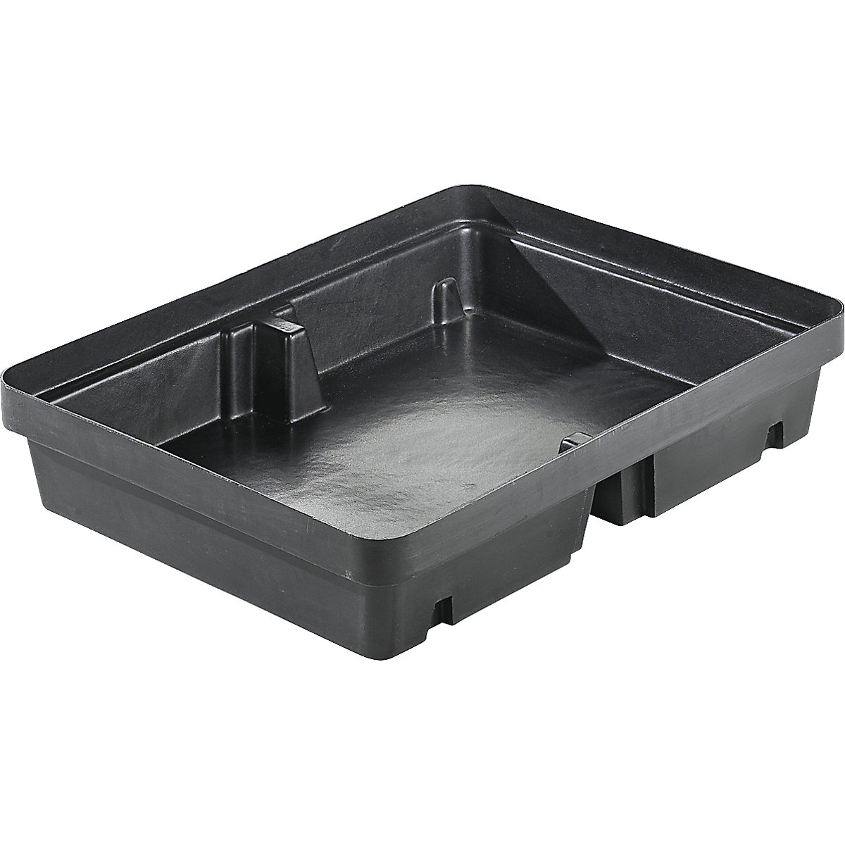 Vană pentru palet pentru recipiente mici, din polietilenă (LDPE), volum 40 l, fără grătar-0