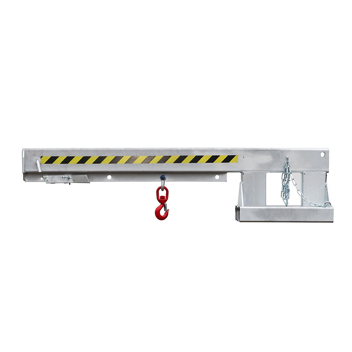 Bracci gru per elevatori a forche – eurokraft pro, lunghezza fissa, portata 650 – 2000 kg, zincatura-0