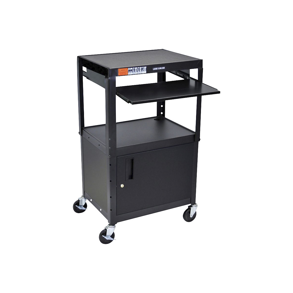 Carrello in metallo, portata 135 kg